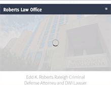 Tablet Screenshot of eddkrobertslaw.com
